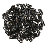 50/20pcs 2.3cm-3.2cm Black Brown Color Wig Clips Snap Clip For Hair Extension Wig Weft Wig PP Hairpins Large Clips Styling Tools