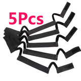 Wig Band With Ear Cutout 5Pcs Lace Melting Band Wig Grip Headband 3Cm 3.5Cm Wig Holder Elastic Band With Ear Hanger To Lay Edge