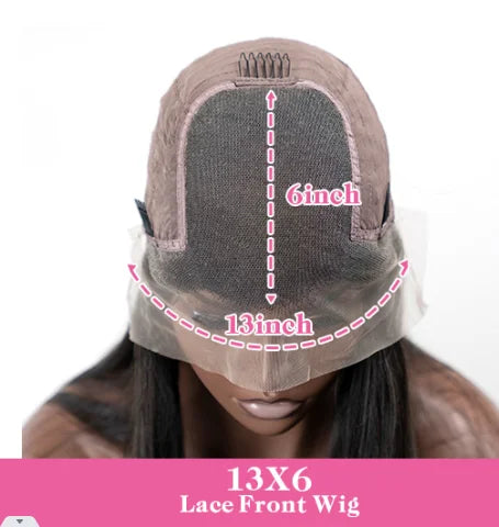 Glueless 13x6 Hd Loose Deep Wave Frontal Wig Human Hair Ready To Wear And Go For Women Water Wave Curly Lace Front Wigs On Sale