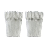 50-piece eyelash brush set for false eyelash extensions and makeup by HSF Marketplace