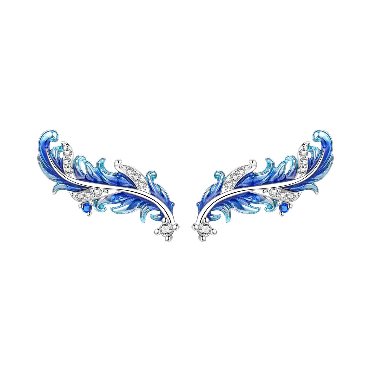 Orstarry S925 sterling silver 18k gold classic knot stud earrings for women, close-up jewelry view