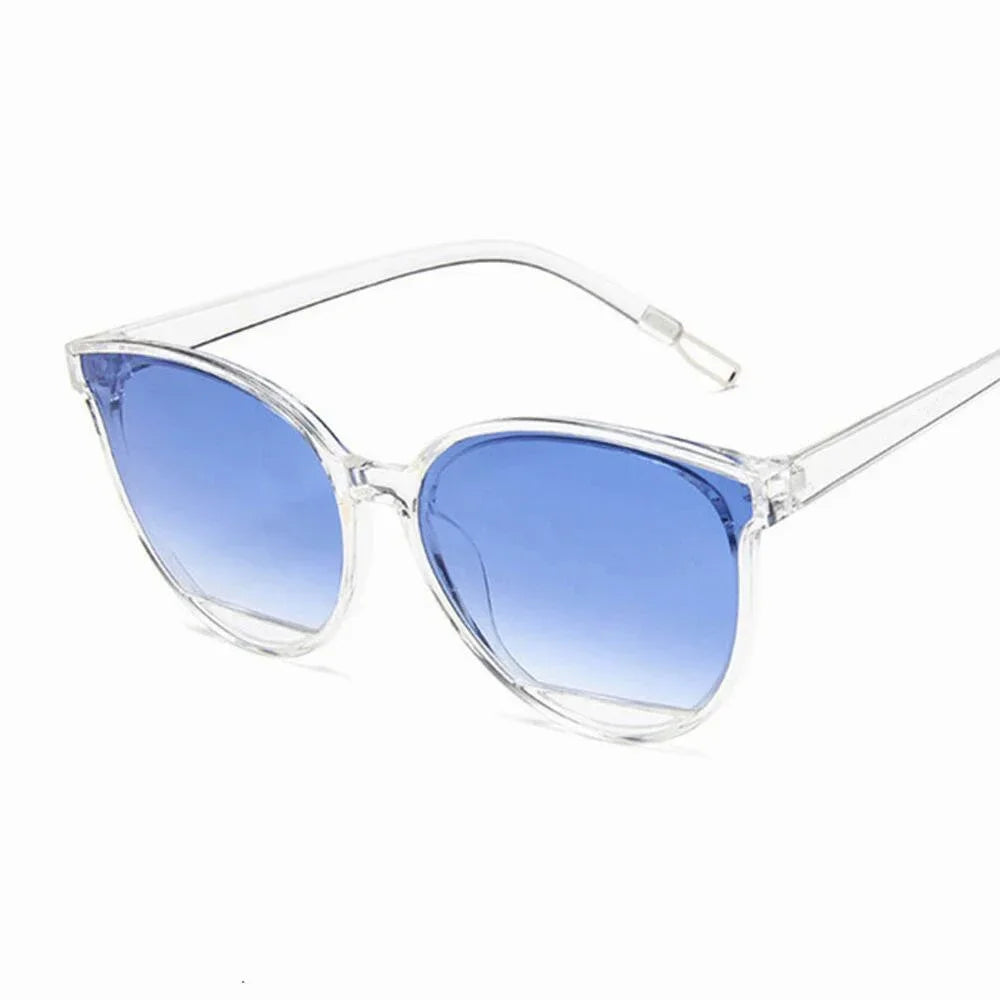 Vintage metal mirror sunglasses for women with UV400 protection, stylish 2025 fashion sun glasses by HSF Marketplace.