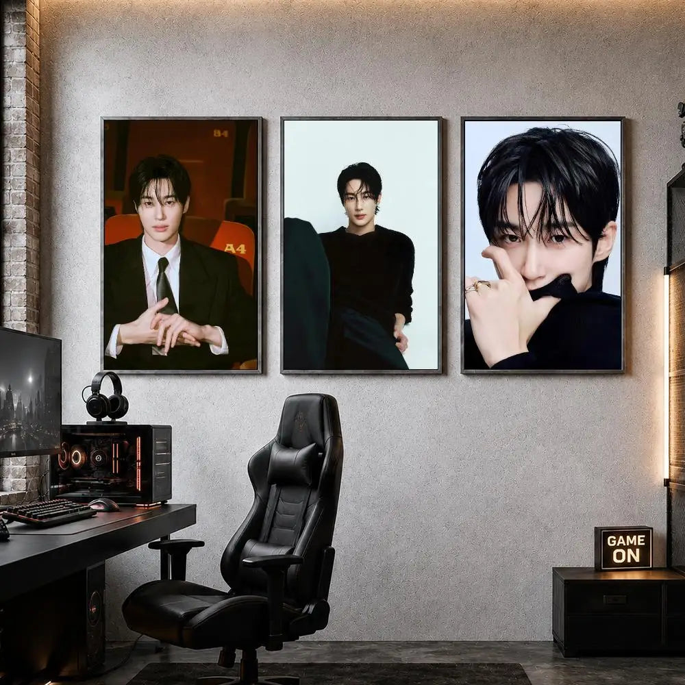 Byeon Woo Seok K-drama poster for aesthetic wall decor, K-culture merch by HSF Marketplace