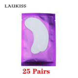 25/50/100Pairs Eye Patches Under Eyelash Pads for Building Paper Patches Lint Free Stickers for False Eyelashes LAUKISS