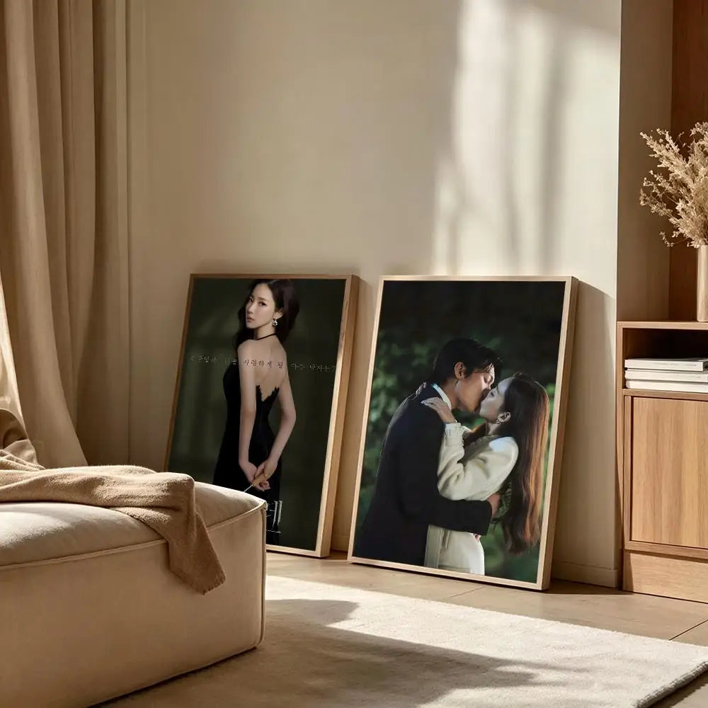 Korean drama S-Siren Kiss poster, K-culture wall art for stylish home decor