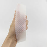 5Pieces Pack Breathable Band Small Hole Anti-Slip Transparent Silicone Wig Band Adjustable Elastic Band For Wig Headband Holder