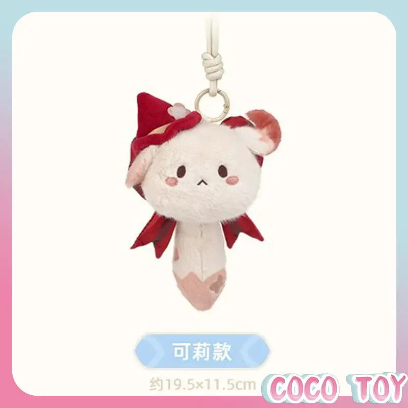 miHoYo Genshin Impact Dodoco plush keychain blind box featuring Klee collectible character companion