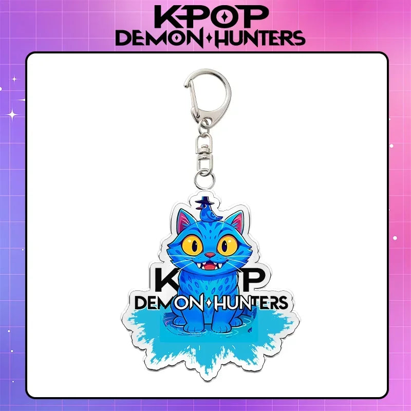 Kpop Demon Hunters acrylic keychain, unique anime accessory by HSF Marketplace
