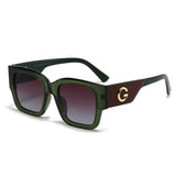 Luxury G Fashion sunglasses by HSF Marketplace, stylish square unisex eyewear with UV400 protection for women and men.