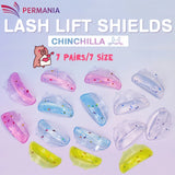 PERMANIA New 7 Pairs Silicone Eyelash Perm Pad Sticky Lashes Rod Shield Lifting 3D Eyelash Curler Accessories Health Beauty Tool