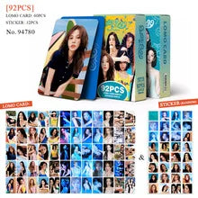 Red Velvet KPOP mini album photo card set, 92-piece K-Culture merch collection by HSF Marketplace