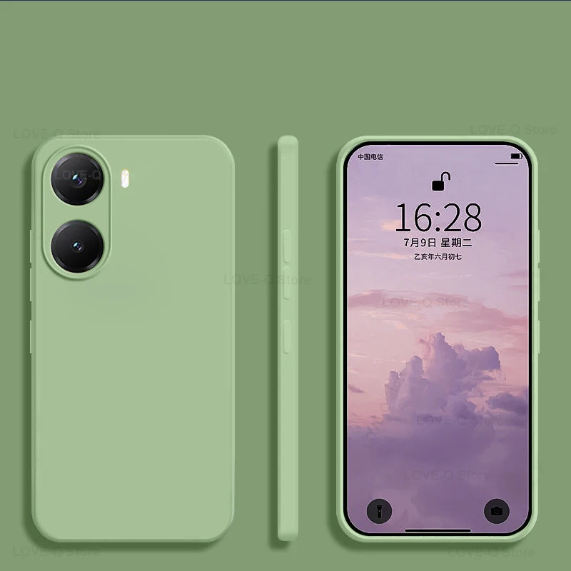Poco X7 X8 Pro Max liquid silicone shockproof phone case by HSF Marketplace