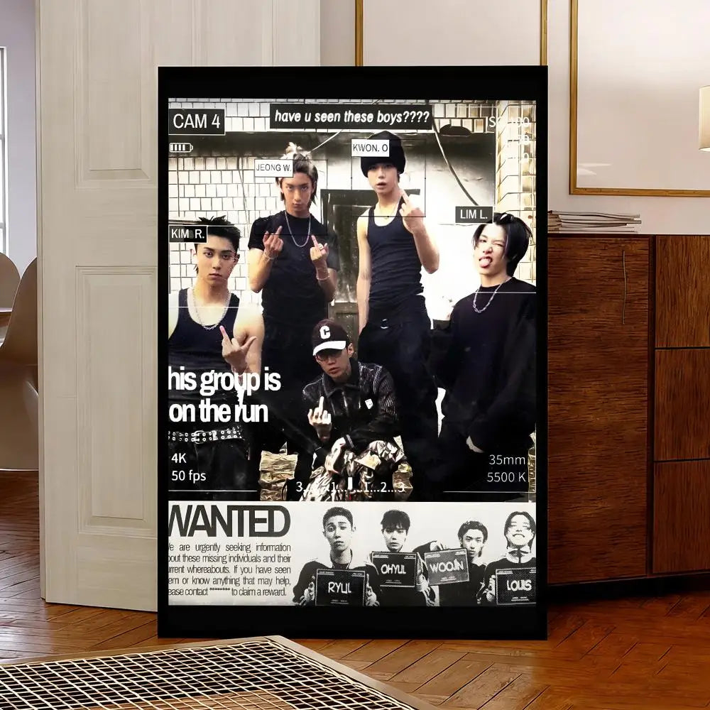 Kpop LNGSHOT poster by HSF Marketplace for stylish wall decor in any room