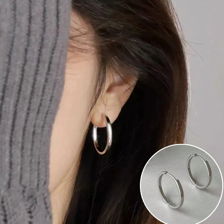 925 Sterling Silver Bow Knot Ear Clip for Women - Sweet Jewelry Gift