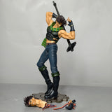 30cm anime Josef Joestar PVC figure statue displayed as a desktop ornament and collectible model
