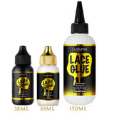 38ml/150ml Lace Glue Gel for Wig Stalling,Waterproof Wig Hair Adhesive,Unisex Durable Adhesive for Hair Accessories For All Hair