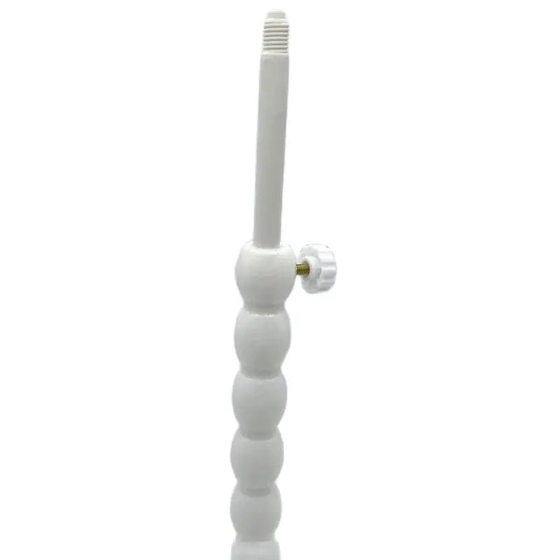 Threaded Mushroom Wig Stand Lifted and Lowered 30-48cm Wig Stand with Lace Head Model Wig Hat Hair Display Stand Holder
