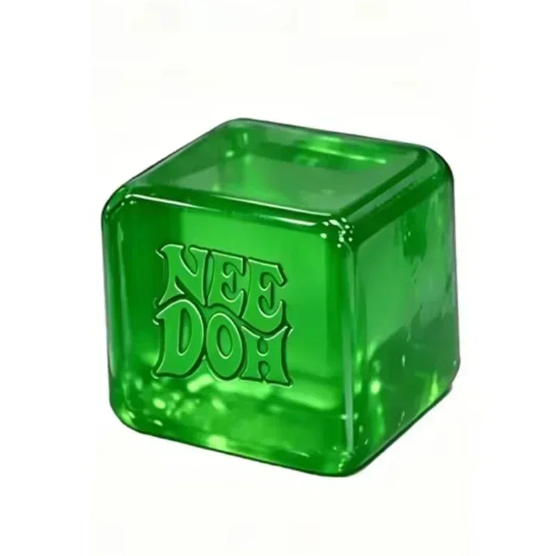 2026 New Model NeeDoh Fuzz Ball Wonder Waves Sensory Squeeze Toy Textured Stress Relief Fidget Ball for Adults Toy
