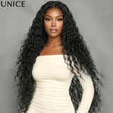 Natural black water wave glueless wig, 100% human hair, HSF Marketplace human hair wig