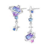 Orstarry S925 sterling silver 18k gold classic knot stud earrings for women, close-up jewelry view