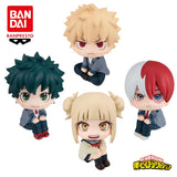 Anime Nendoroid collectible figures of Bakugou, Midoriya, Todoroki, and Toga for kids' play