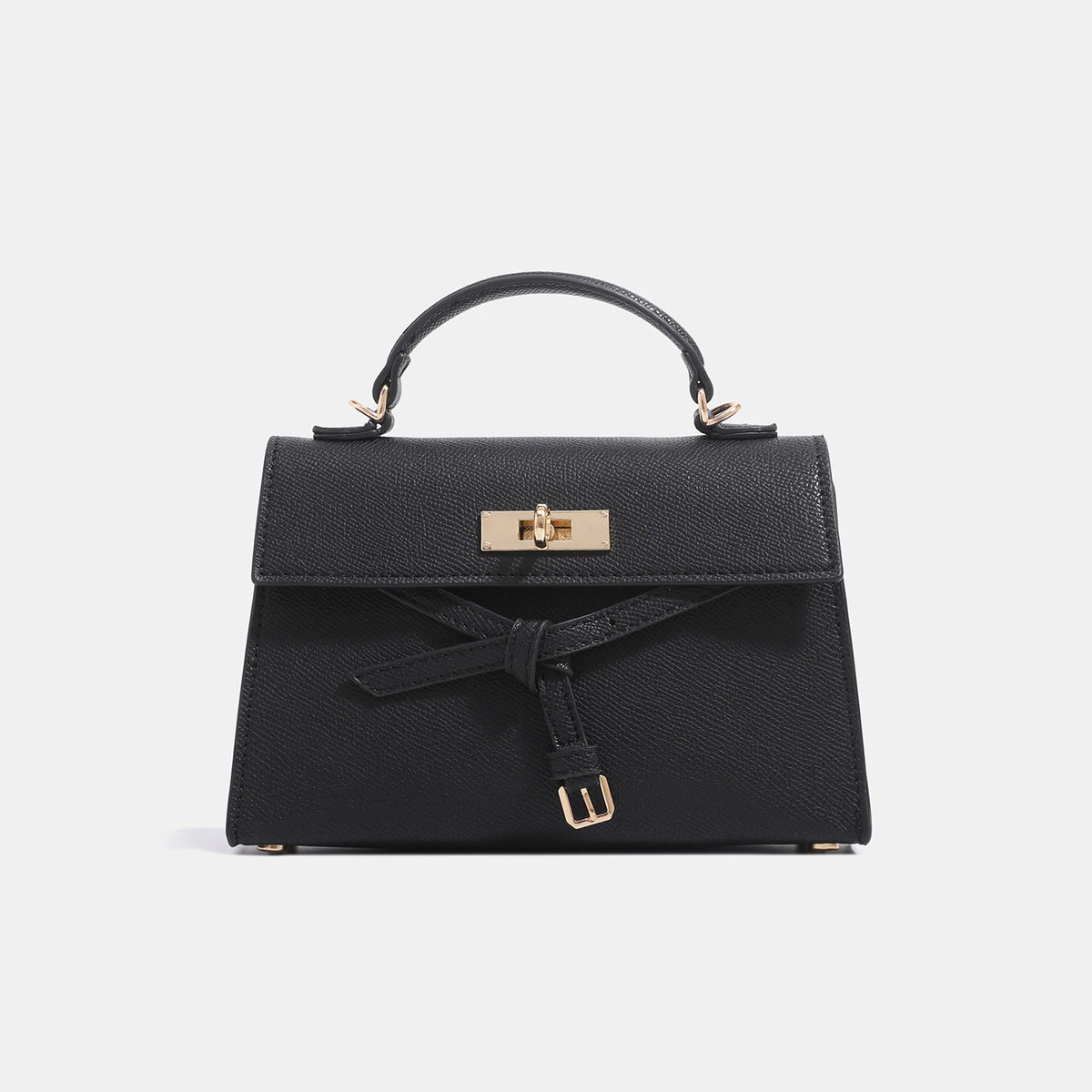 HSF PU leather casual crossbody bag for women with luxury tote design, shown in a structured handbag style