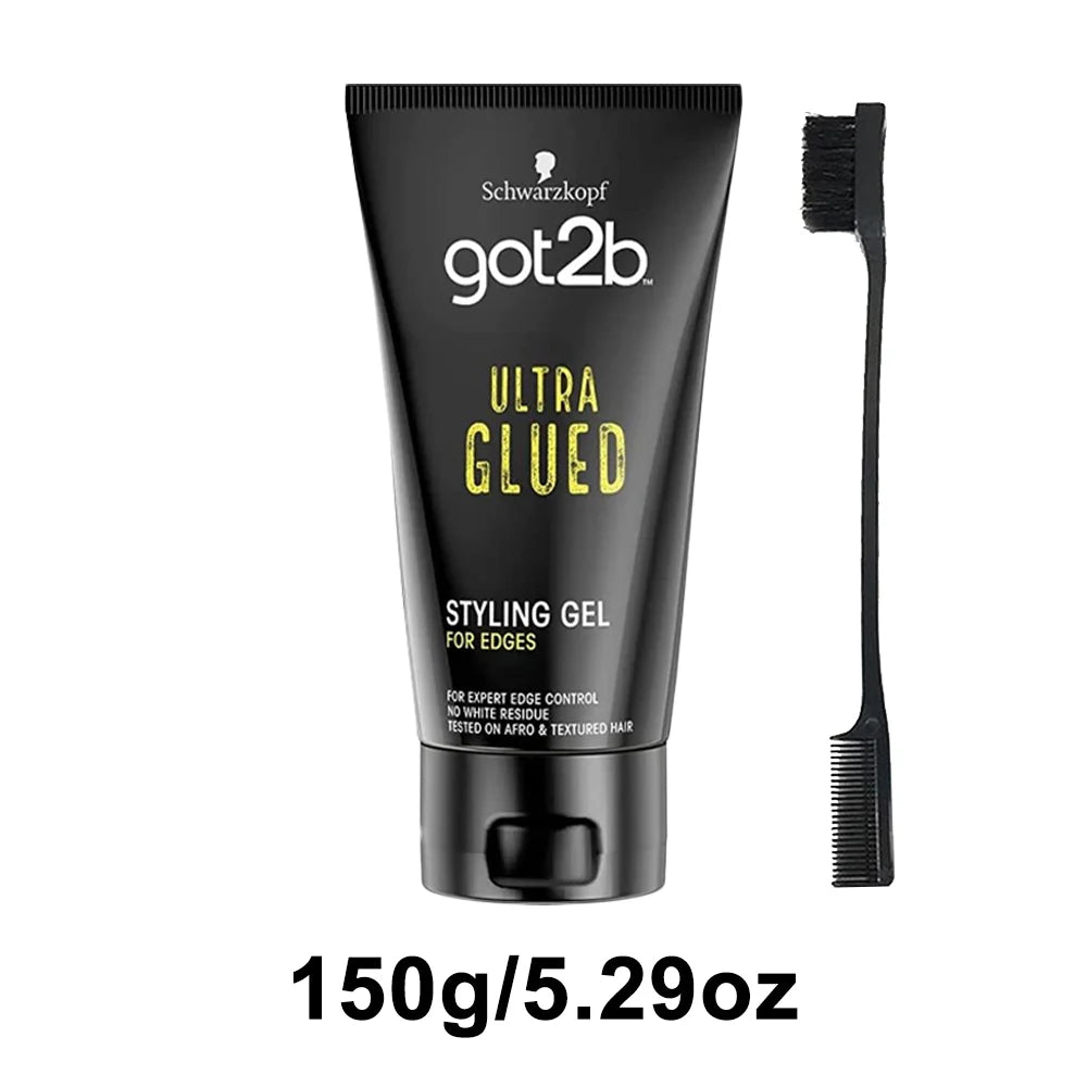 Got2b Glued Spiking Glue Hair Gel Water Invisible Resistant Strong Hold For Wig Adhesives Dege Control Gel For Screaming Hold