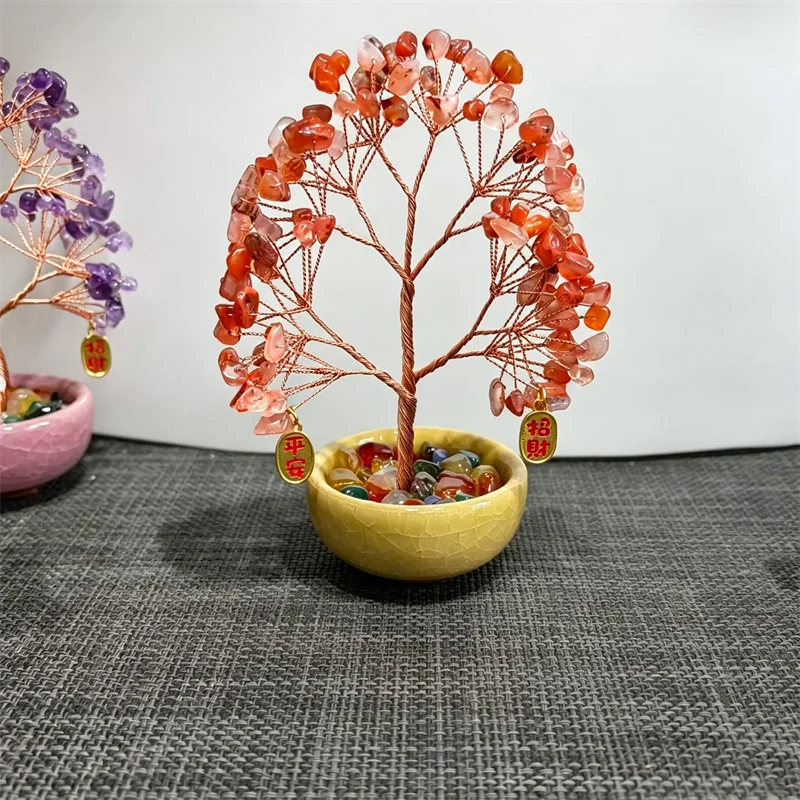 Natural Crystal Tree Quartz Stone Decor for Home Home decorations Gift