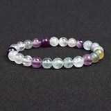 Genuine Natural Stone Bracelet Apatite Lapis Lazuli Agate Crystal Tiger Eye High Quality Gem Beads Bracelet Homme Jewelry Bangle