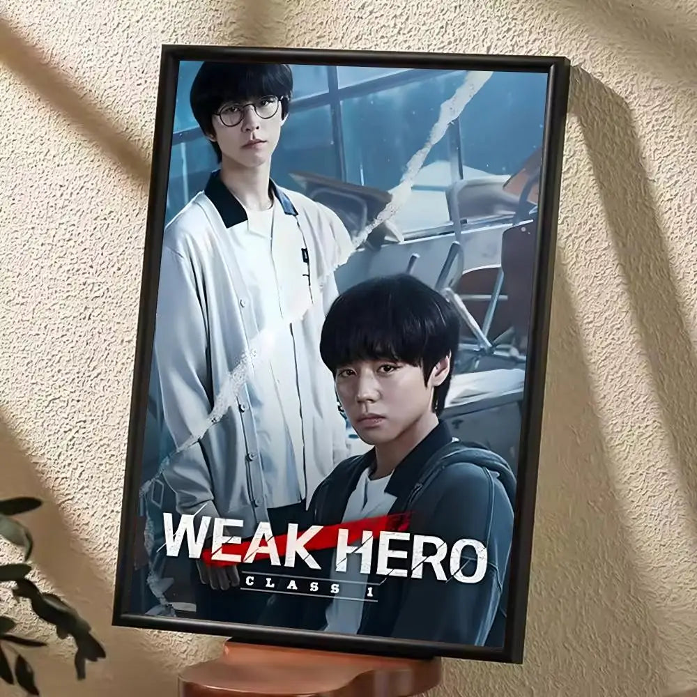 Korean TV drama Weak Hero Class wall art for modern decor, K-culture merchandise by HSF Marketplace