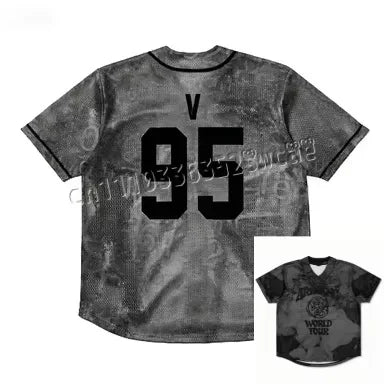 Arirang Kpop World Tour jersey T-shirt by HSF Marketplace for summer sports, featuring Korean pop culture design