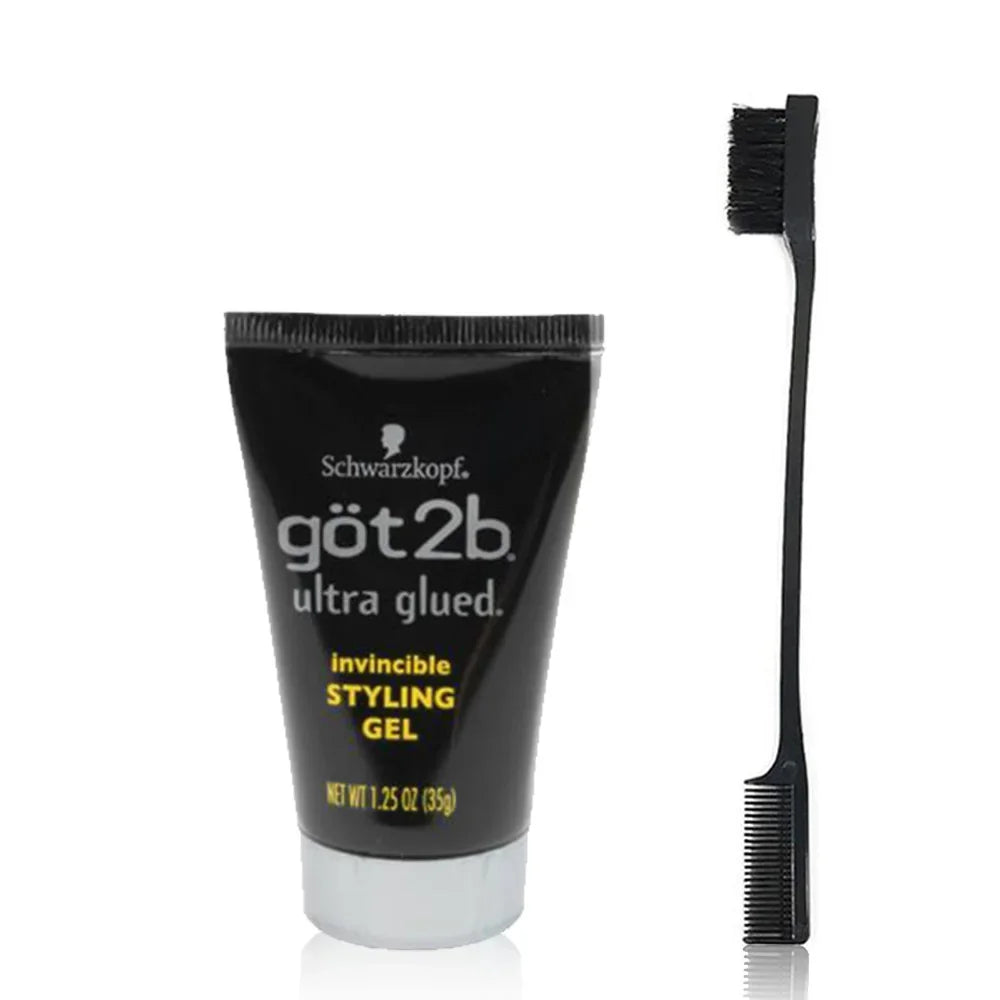 Got2b Glued Spiking Glue Hair Gel Water Invisible Resistant Strong Hold For Wig Adhesives Dege Control Gel For Screaming Hold