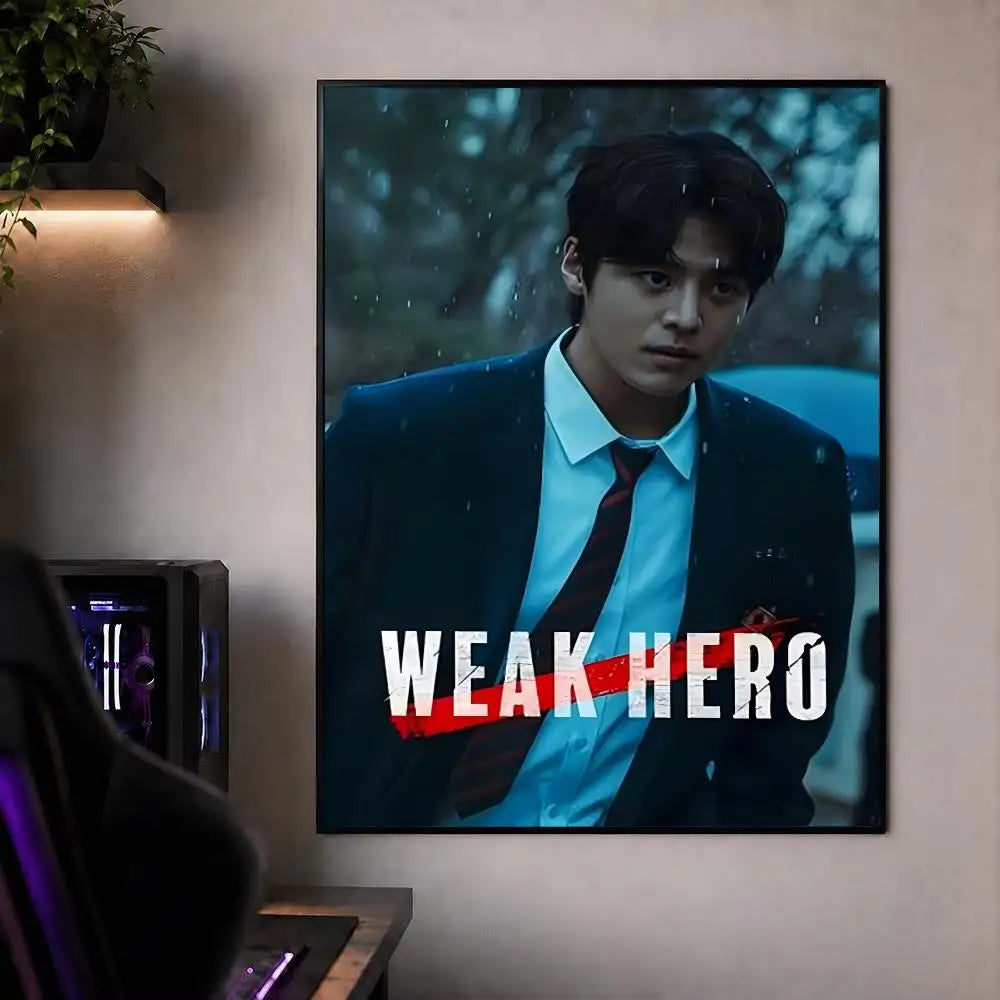 Korean drama wall art poster for stylish home decor, featuring K-culture design by HSF Marketplace