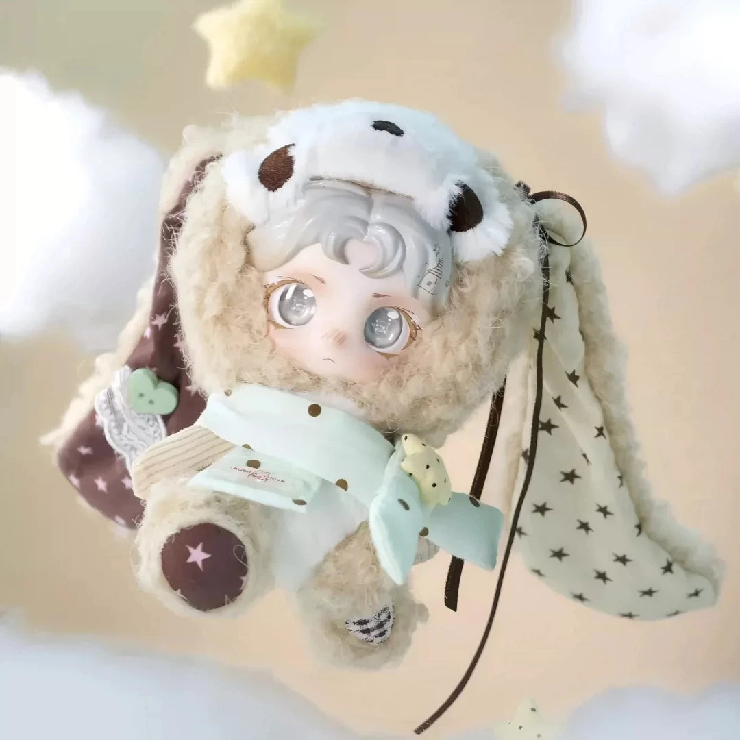 Ossia Soft Edges Series plush blind box with cute doll pendant, mystery collectible figure bag for girls and boys