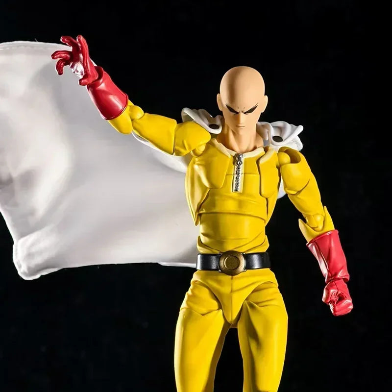 Yamaguchi Saitama action figure from One Punch Man, PVC collectible with detailed character design
