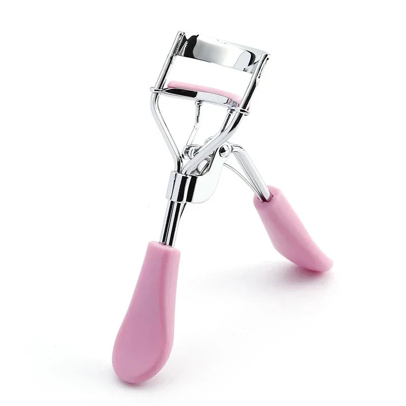 Multicolor woman eyelash curler from HSF Marketplace, professional makeup tool for curling and lifting eyelashes.