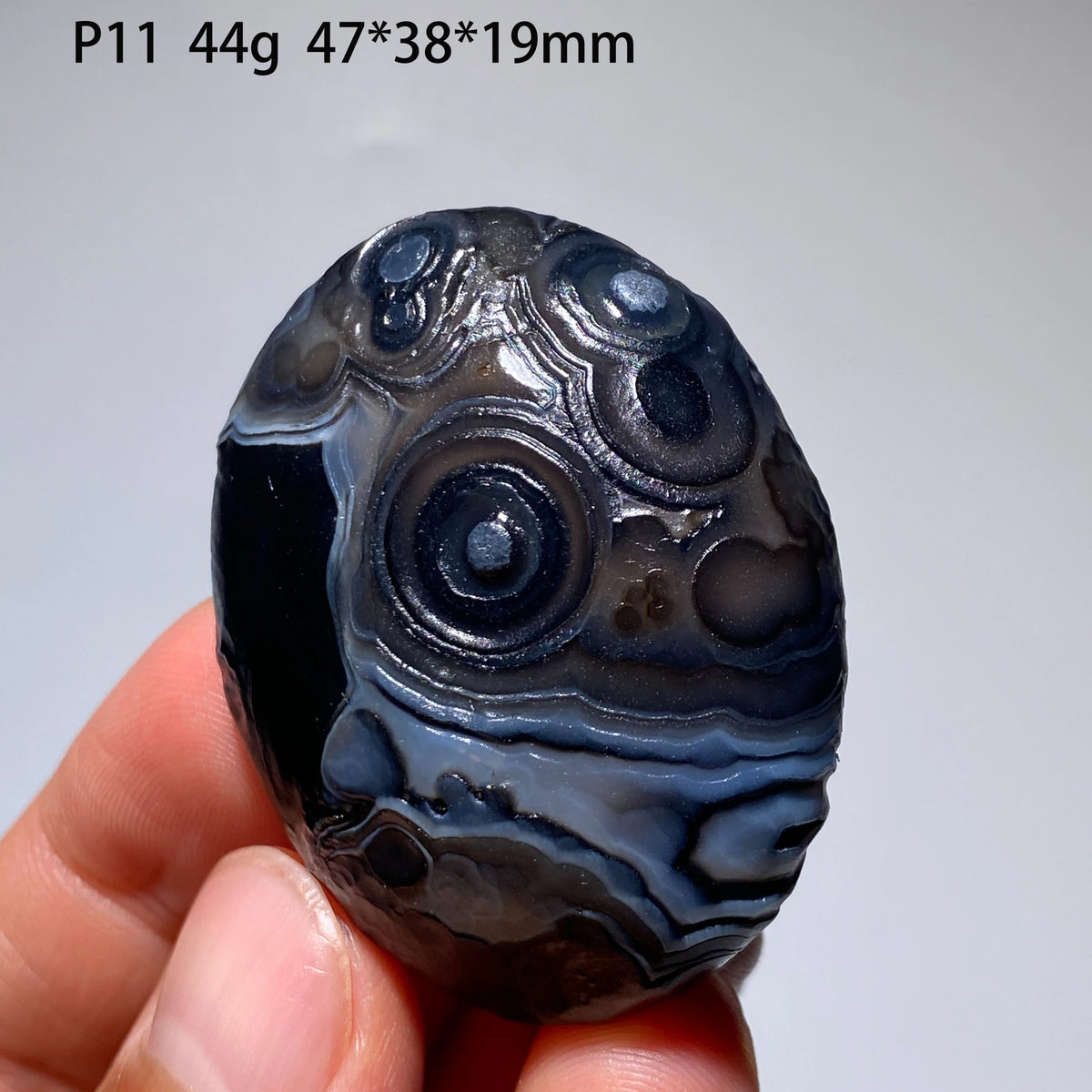 Natural Gobi Agate Eye Mineral Crystal Energy Specimen Collectible Gift Home Decor - Appreciation of Natural Stones