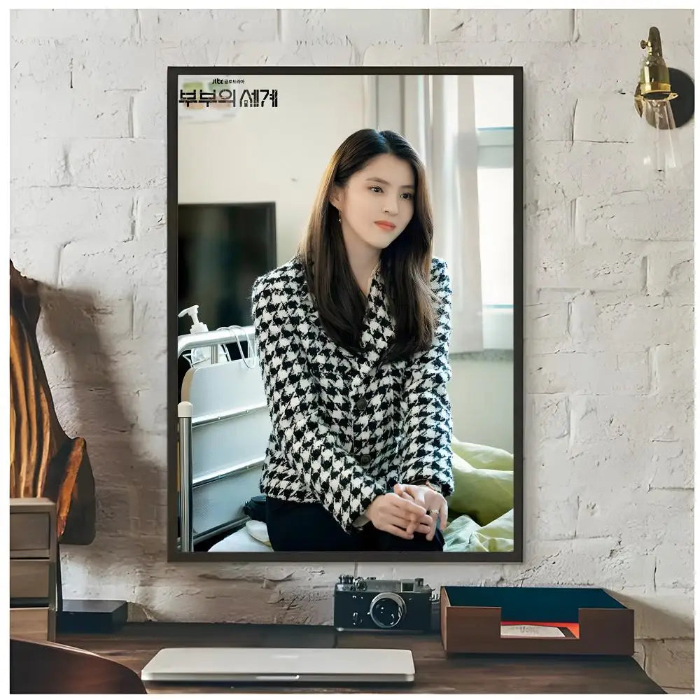 The World of the Married poster, stylish Korean drama decor by HSF Marketplace