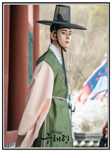 Rookie Academian Goo Hae-ryung canvas poster featuring Korean drama artwork for home decor by HSF Marketplace