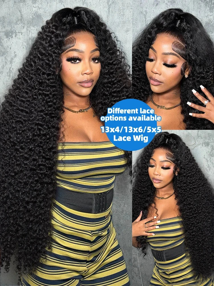 5x5 Glueless Wig Pre Cut Deep Wave Human Hair Wigs 13X6 Hd Lace Frontal Wig Water Wave 13X4 Lace Front Curly Wigs 250 Density