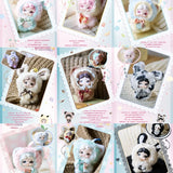 LuckyDeerNai Mini 2 plush blind box figure, cute fluffy rabbit doll collectible desktop ornament by HSF Marketplace