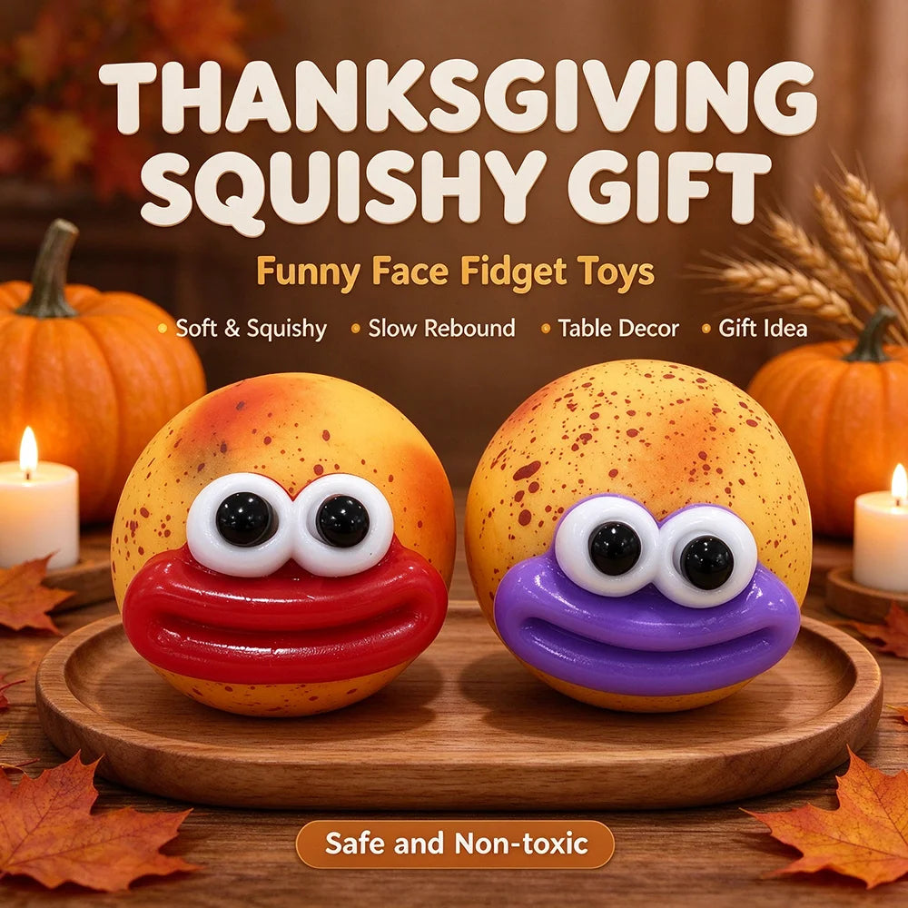 Creative potato expression pinch toy for stress relief and fidgeting, HSF Marketplace sensory toy