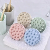 New Silicone Shampoo Scalp Hair Massager Comb Bath Scalp Massage Brush Shampoo Massager Scalp Acupuncture Point Massage