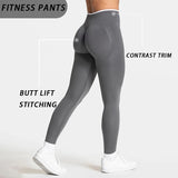 Women's high-rise seamless peach lift leggings with tummy control by HSF Marketplace