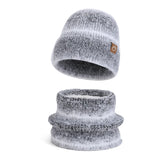 Women's winter cap, gloves and scarf set with fleece lining by HSF Marketplace