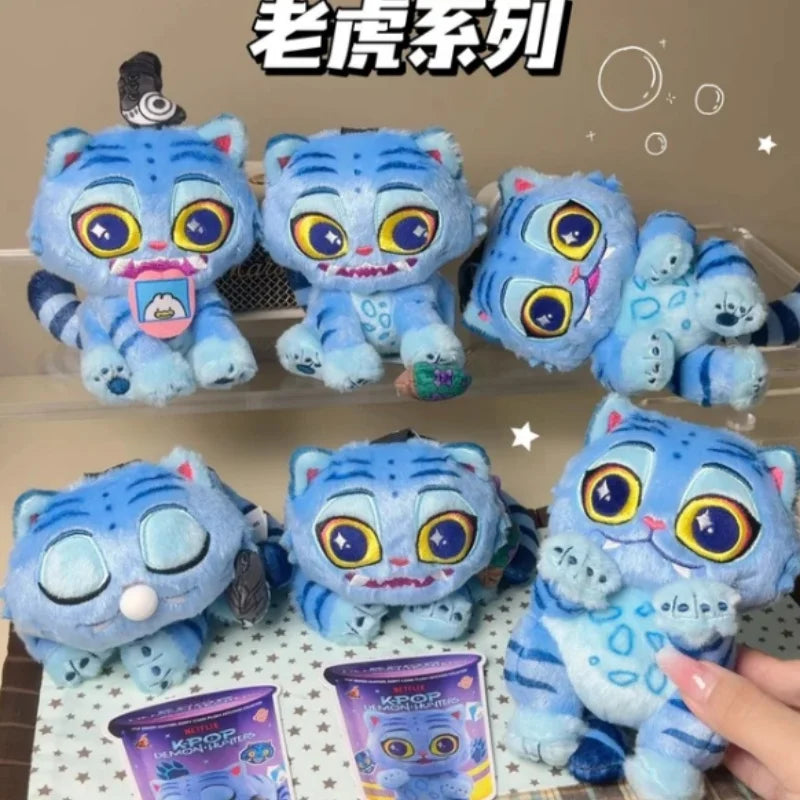 Kpop Demon Hunters Derpy Cosbi Series blind box plush keychain collectible tiger bag decoration toy