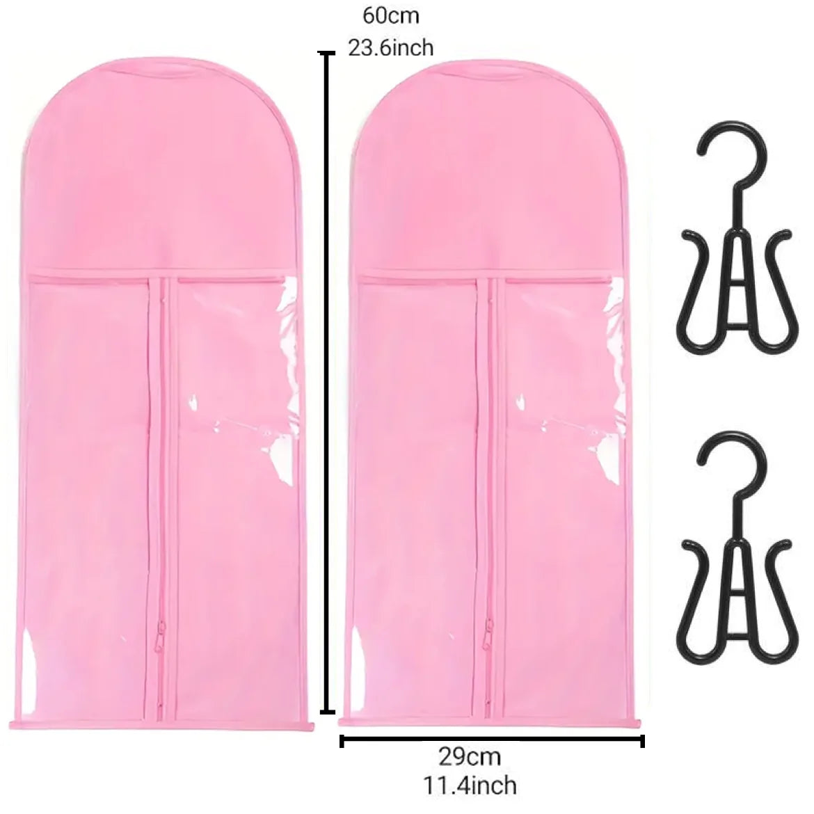 Wig Storage Bags Hair Extensions Storage Bag with Hanger for Lace Wigs Hair Extension Holder Wig Hanger with Bag Wig Accessories