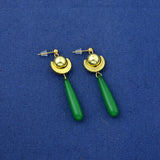 Anime Apothecary Diary Women Maomao Cosplay Earrrings Green Pendant Ear Studs Accessories Props For Women Girls Gifts Jewelry