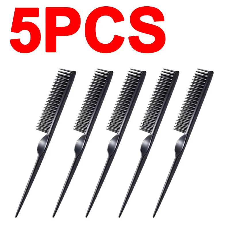 3 Rows Detangling Comb Anti-static Comb Professional Curly Defining Hairdressing Hair Styling Brush Barber Salon Tools SZI19