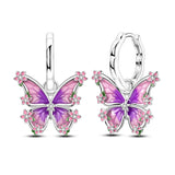 Hypoallergenic CZ zircon hoop earrings in 925 sterling silver by HSF Marketplace